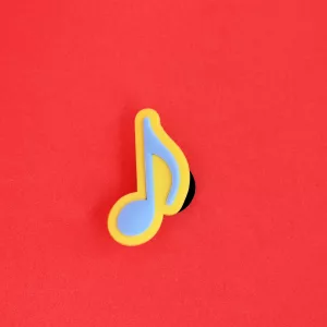 Nota musical azul