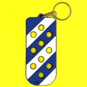 Azul rayas