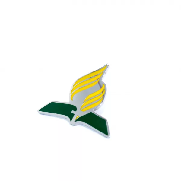 Pin Llama color acero